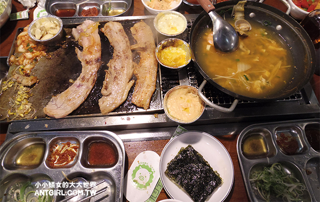 小蟻女的大大世界,韓式烤肉,燒烤,韓國烤肉